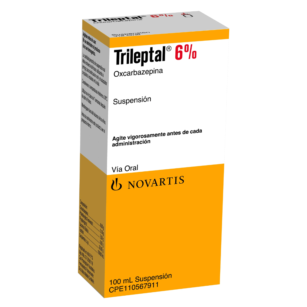 TRILEPTAL OXCARBAZEPINA 6% SUSP 100ML